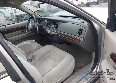 2008 Mercury Grand Marquis Gs from USA, damaged, VIN 2MEFM74V88X604663